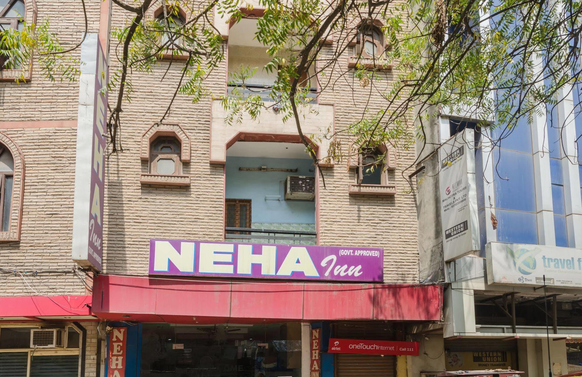 Hotel Neha Inn New Delhi Eksteriør billede